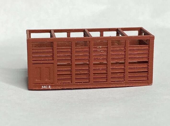 VR N Scale MC Container - Pair 3d printed Sample print from Shapeways