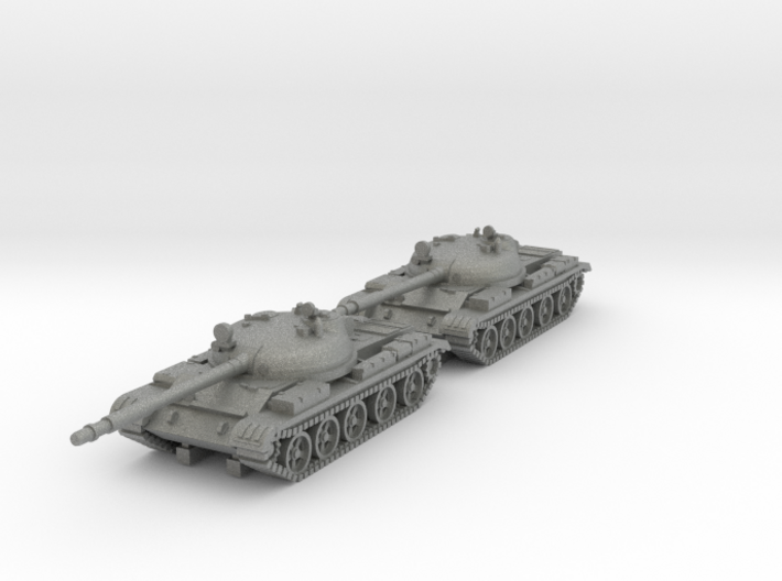 1/144 T-62A tanks 3d printed 