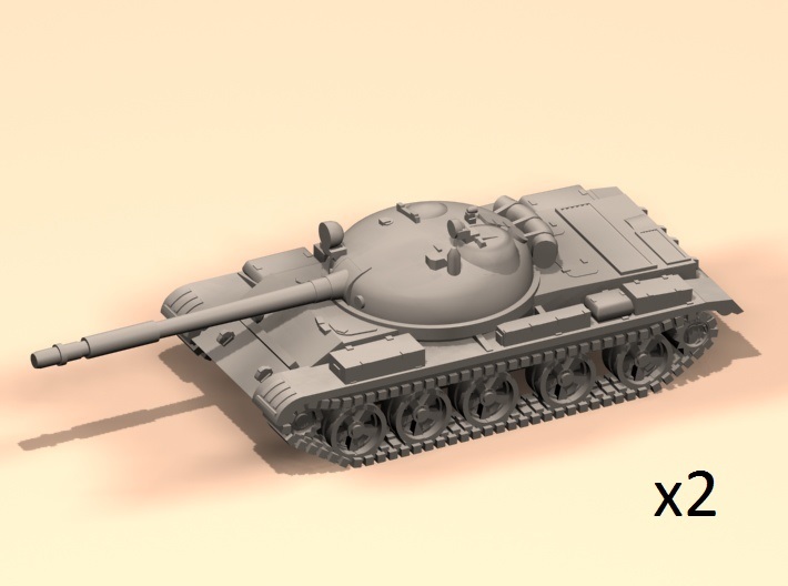 1/144 T-62A tanks 3d printed