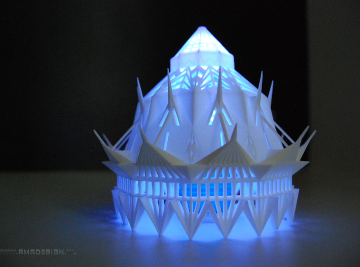 The Magic Light Cathedral 180mm 3d printed 