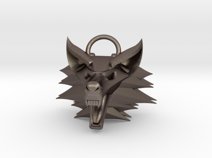 The Witcher pendant 3d printed