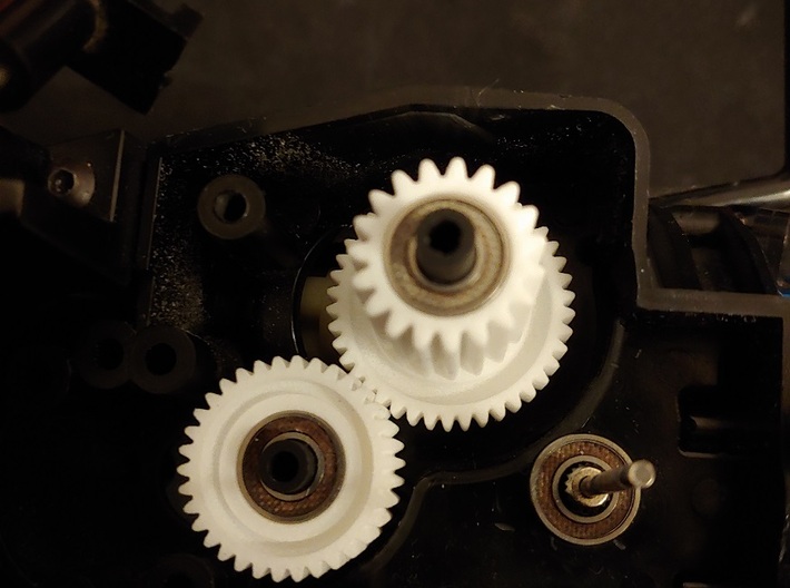 Super speed tuned gear set for Tamiya TL-01 - MO45 3d printed 