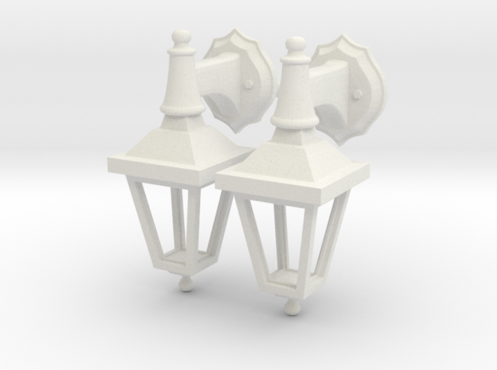 Street lamp 02. 1:24 scale  x2 Units 3d printed 