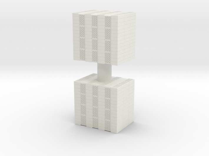 Concrete Bricks Pile (x2) 1/72 3d printed