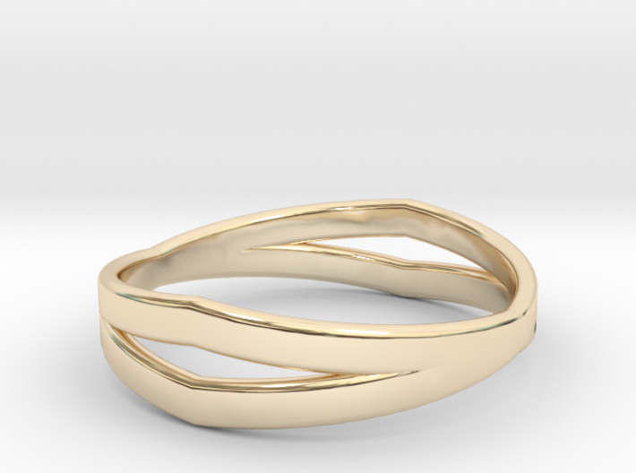 Split Ring 3d printed