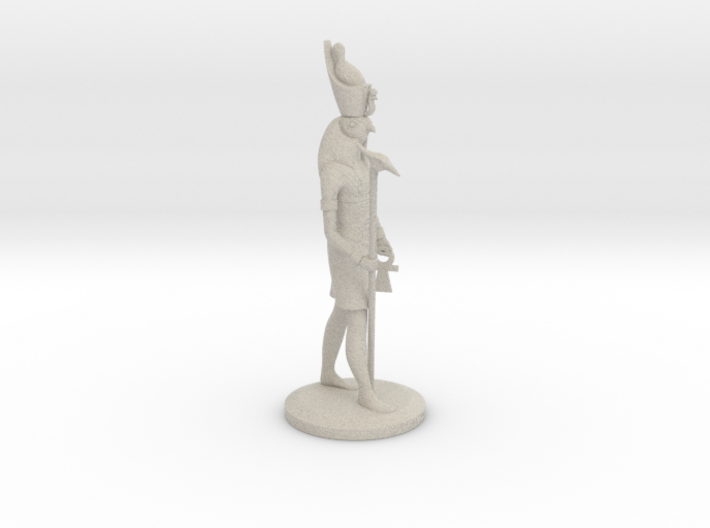 Horus holding spear 3d printed