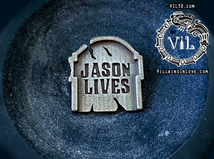 Jason Lives TOMBSTONE Pendant ⛧ VIL ⛧ 3d printed 