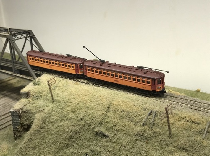 CNSM 170 - 197 series coach 3d printed Completed model by Randy Stahl, 178 with 704