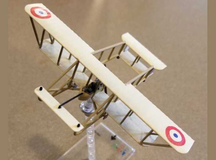 Maurice Farman M.F.7 &quot;Longhorn&quot; (various scales) 3d printed Photo and paint job courtesy David &quot;Clipper1801&quot; at wingsofwar.org