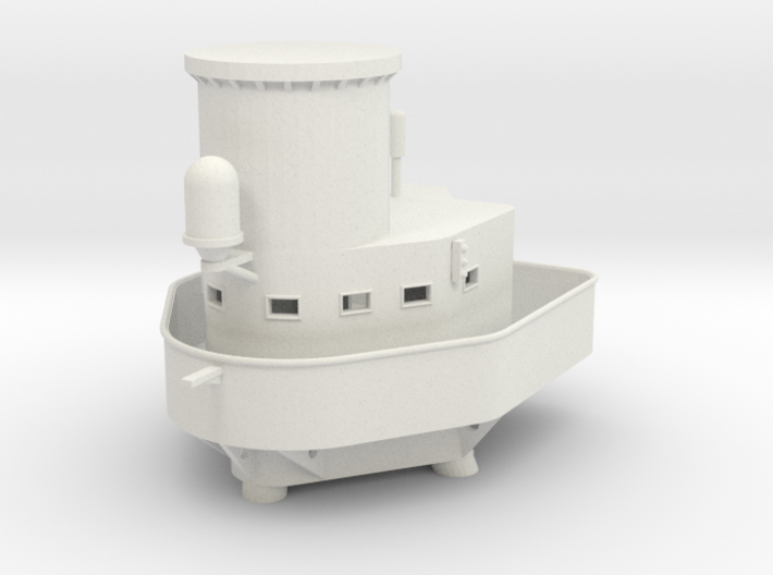 1/96 USN Indianapolis Fore Structure Deck 5 3d printed