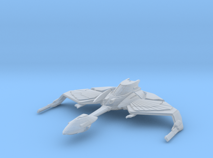 Klingon Norgh Class Bird of Prey Flight Mode 3d printed