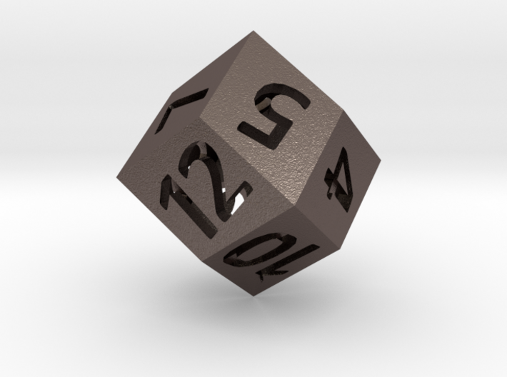 D12 Rhombic Dodecahedron 3d printed 
