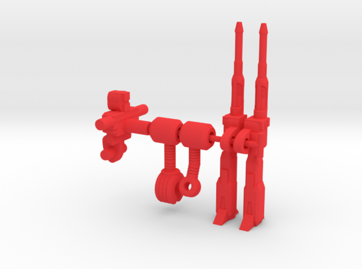 Towergrip RoGunner 3d printed Red Parts