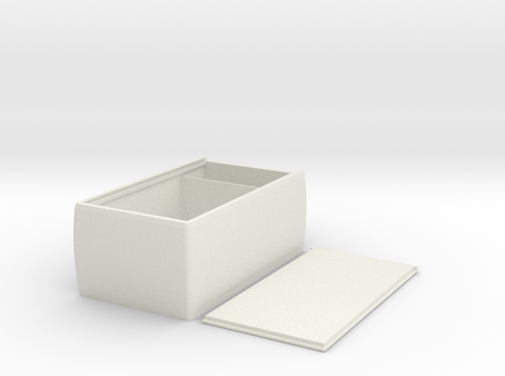 Durable Sliding Lid Deckbox for M:TG, Pokemon, TCG 3d printed