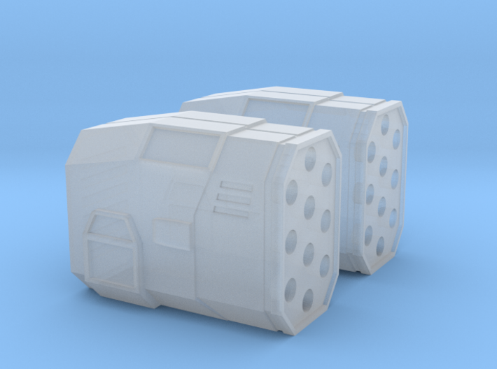 10-tube Missile Launcher (pack of 2) 3d printed