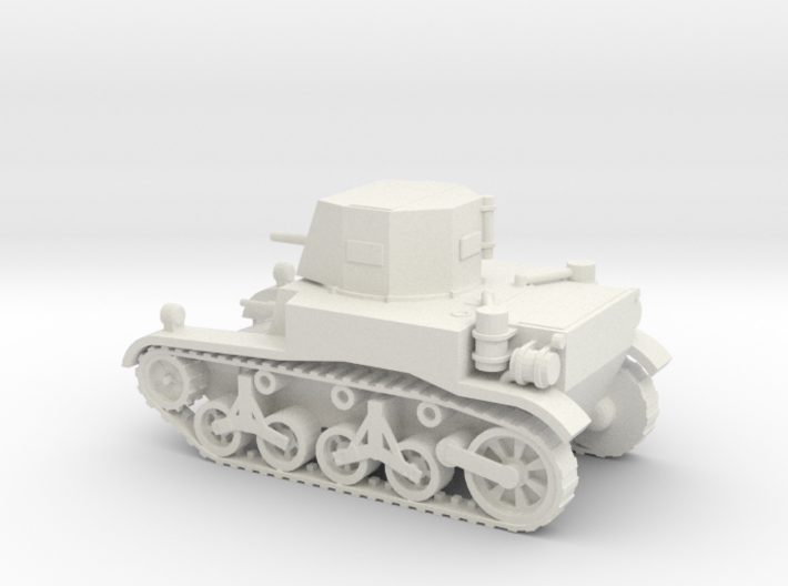 1/48 Scale M1A1 Light Tank 3d printed