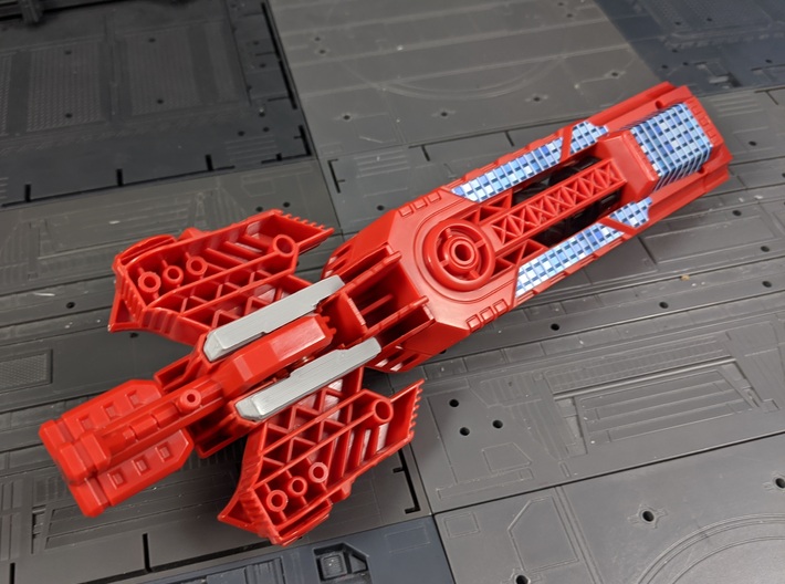 TF Generations Titan Rifle Handle Retainer 3d printed 