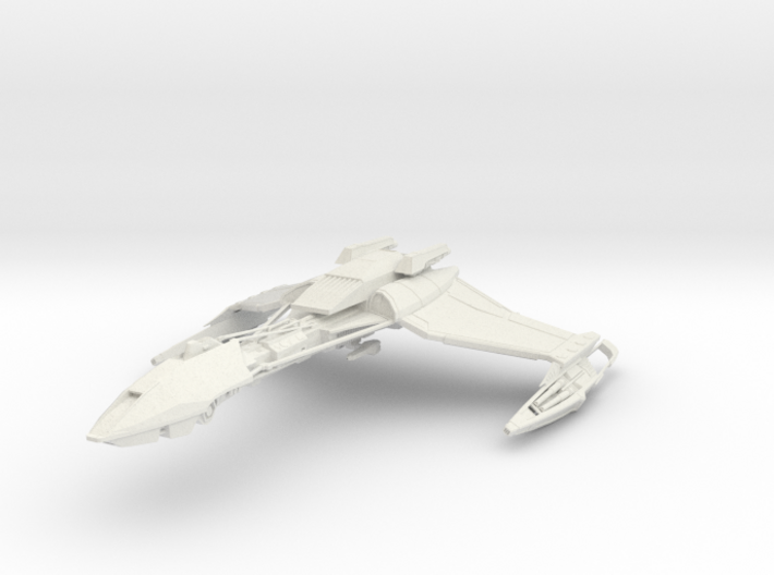 Klingon D5 Raptor 8.5&quot; 1/1000 scale 3d printed