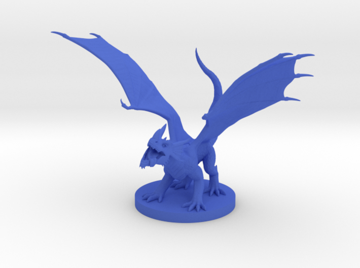 Blue Dragon Wyrmlng 3d printed 