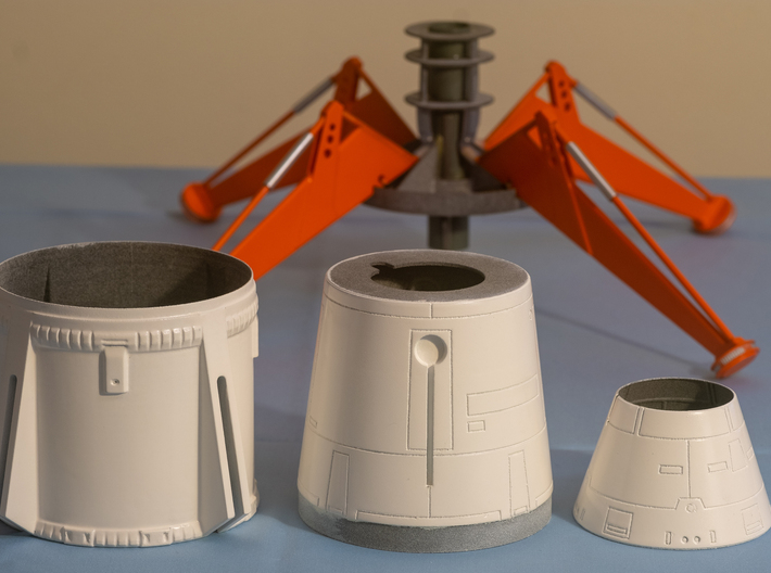 Mars Lander Body 1:1 3d printed 