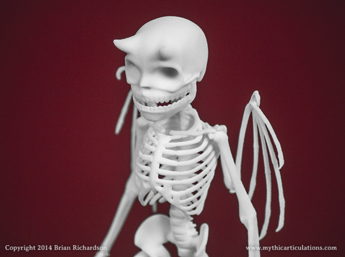 Imp Skeleton 3d printed 