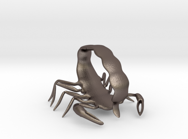 Scorpion Strike Pose 3d printed