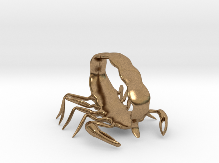 Scorpion Strike Pose 3d printed