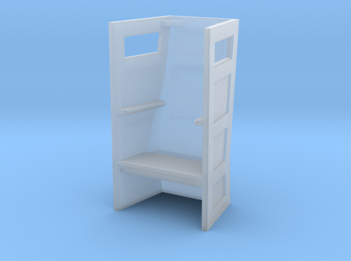NSR signalmans chair - 7mm scale 3d printed