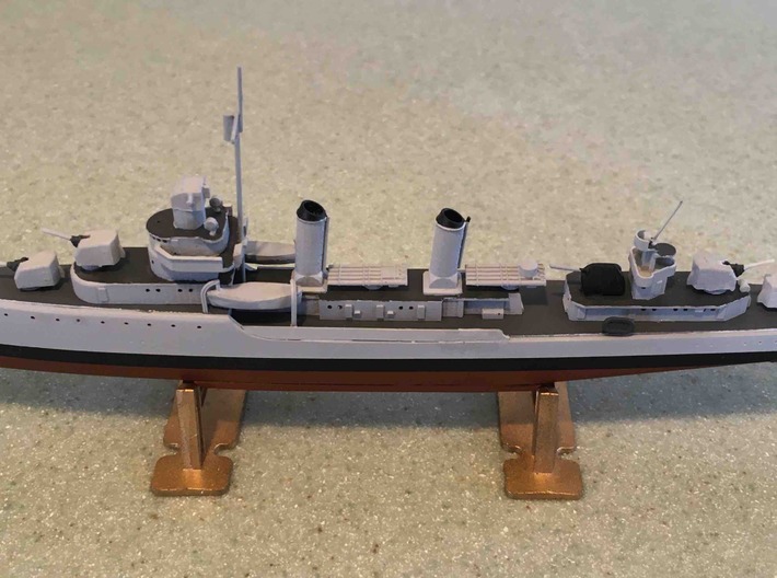 1/600 Bristol destroyer superstructure 3d printed 