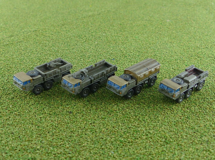 Faun 912/21 6x6 Heavy Trucks 1/285 3d printed