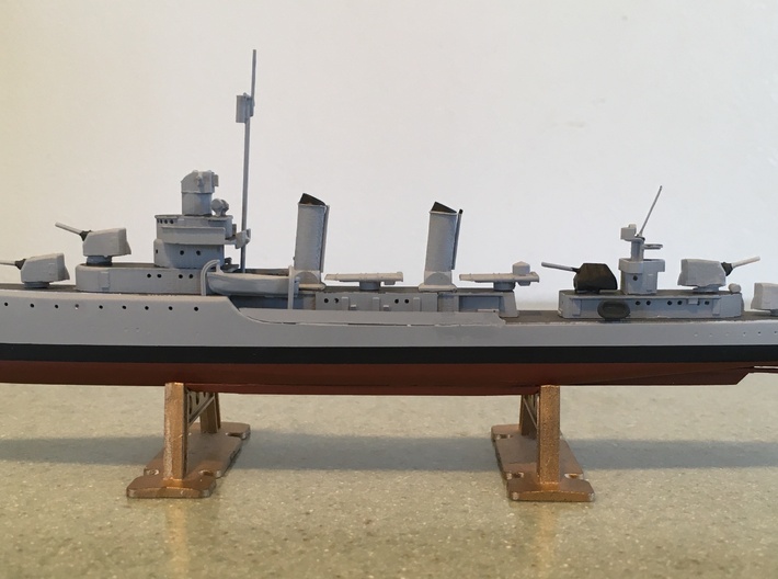 1/600 Bristol Destroyer parts 3d printed 