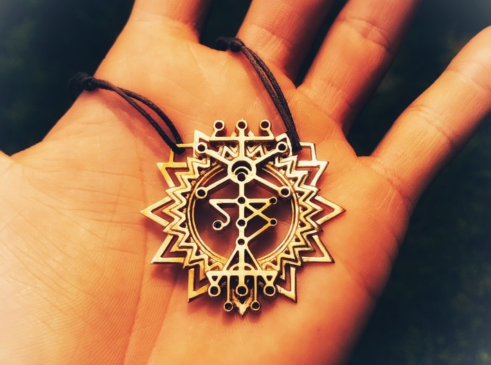 Master Wizards pendant 3d printed