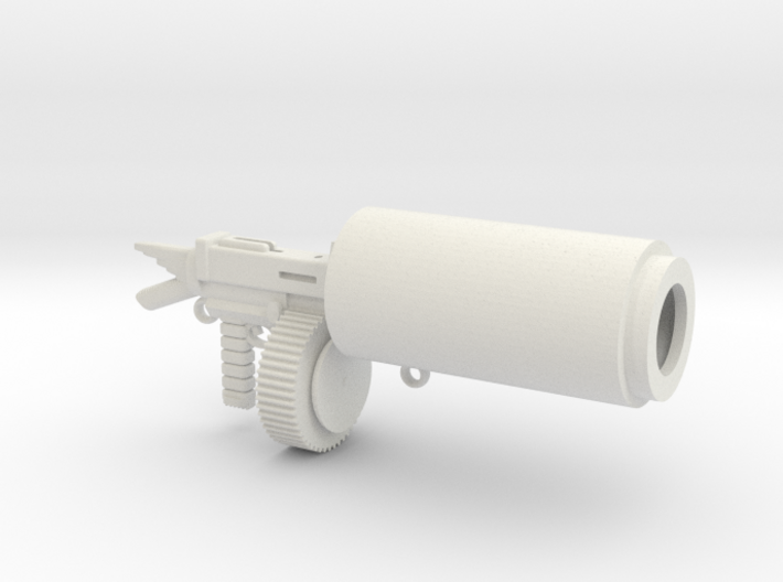 Salvation 93 Caliber Blaster by Mignola Robotics 3d printed