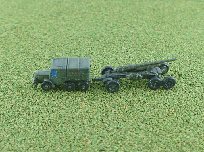 Laffly S 35 T with 155mm GPF-T Gun 1/285 6mm 3d printed