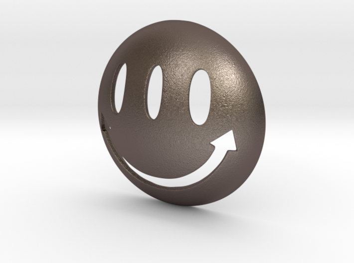 Transmetro HAPPY FACE Pendant ⛧ VIL ⛧ 3d printed 