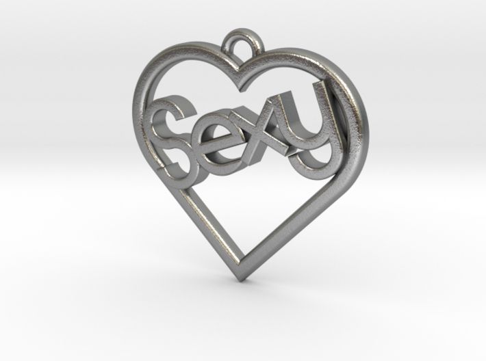 Heart &quot;Sexy&quot; 3d printed
