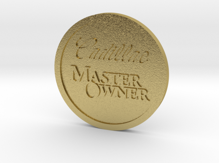 Cadillac Heritage of Ownership Master Owner Badge 3d printed