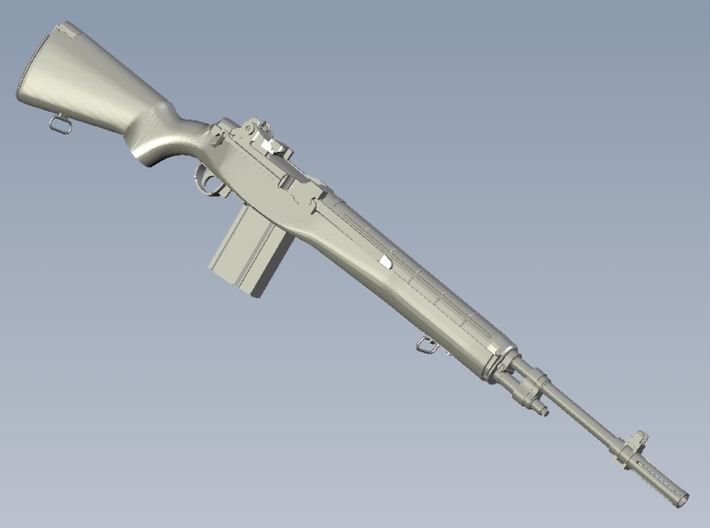1/35 scale Springfield Armory M-14 rifles x 5 3d printed 