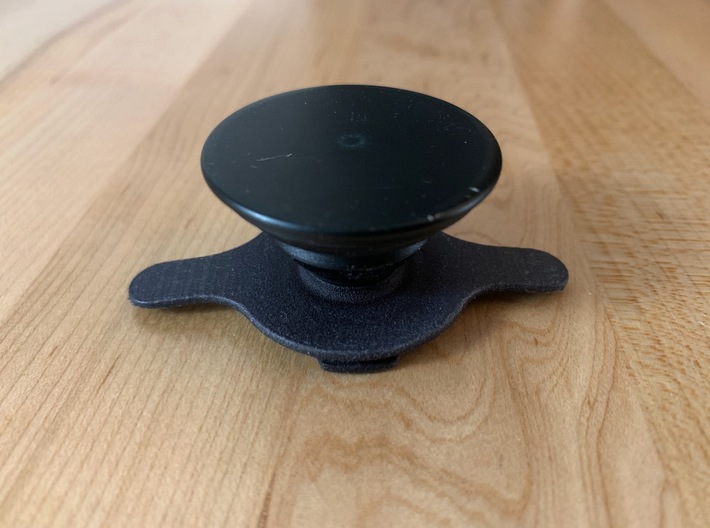 Quad Lock-PopSocket Swappable Adapter 3d printed