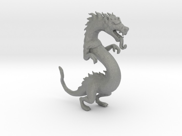 Chinese Ancient Dragon 55mm miniature fantasy game 3d printed