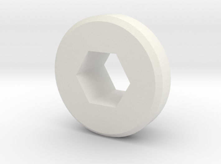 5mm Hex to 3/8 Inch Hex Shaft Adapter 3d printed