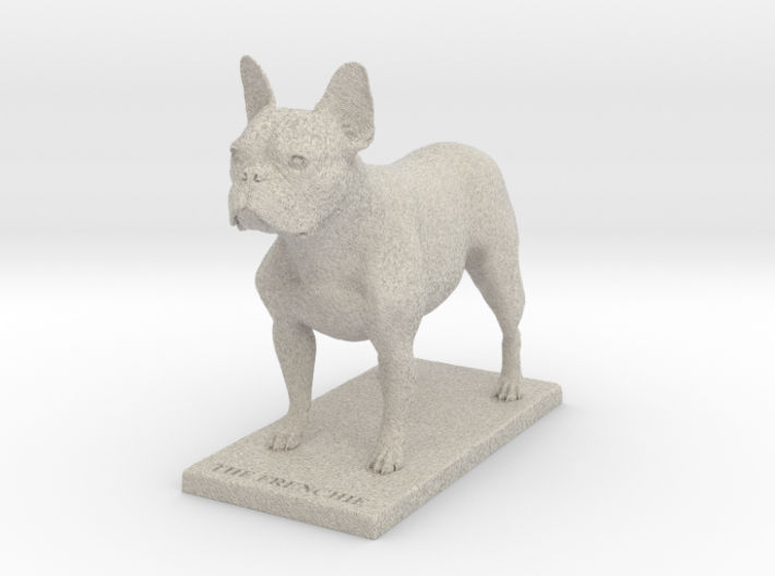 The Frenchie in Standard Pose 3d printed