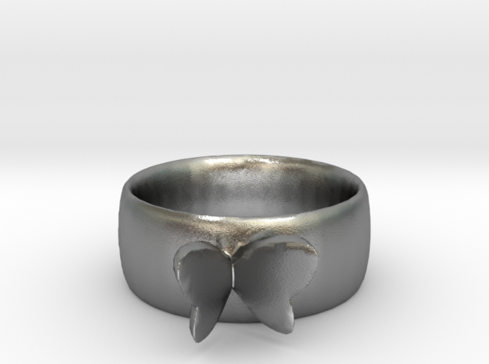 Butterfly Ring 3d printed