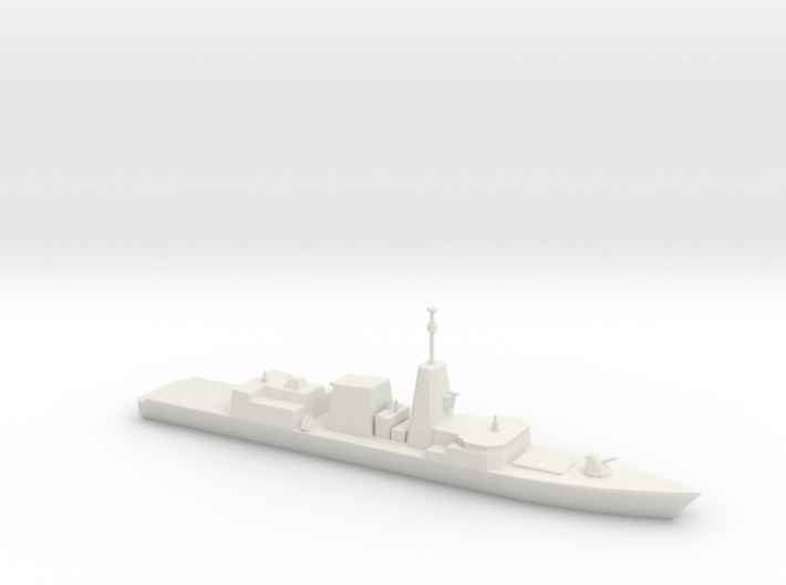 1/1800 Scale Canadian Provence Class Destroyer 3d printed