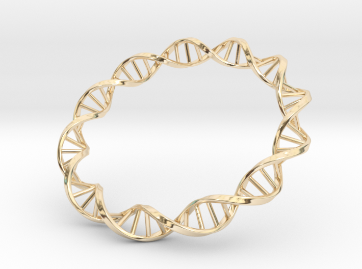 DNA Bracelet 3d printed