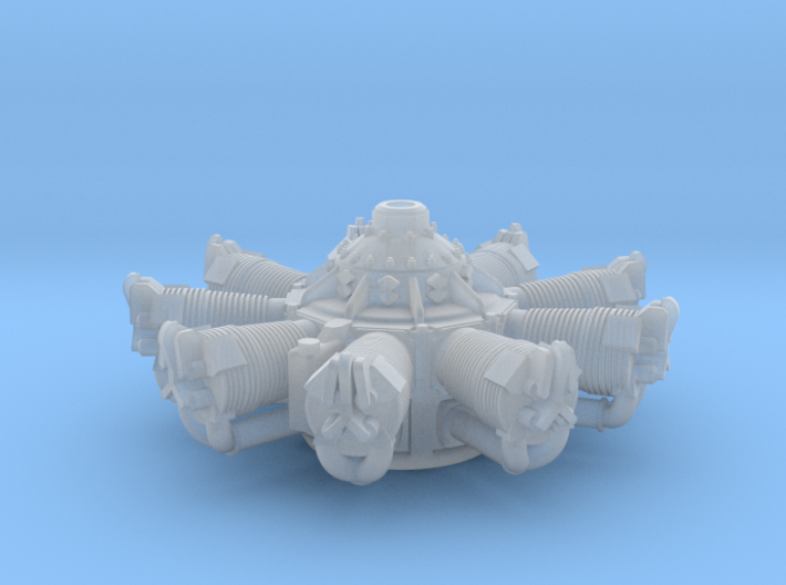 Jupiter VI engine w-o pushrods 3d printed
