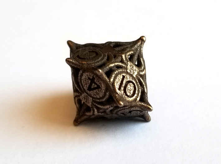D10 Balanced - Spiders 3d printed