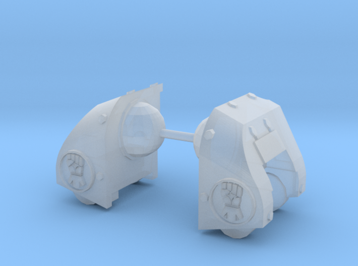 Royal Fists Goliath Dreadnought pads #1 3d printed