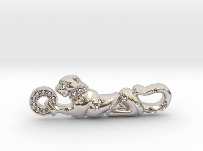 Panther Leopard Catier Jewelry 3d printed