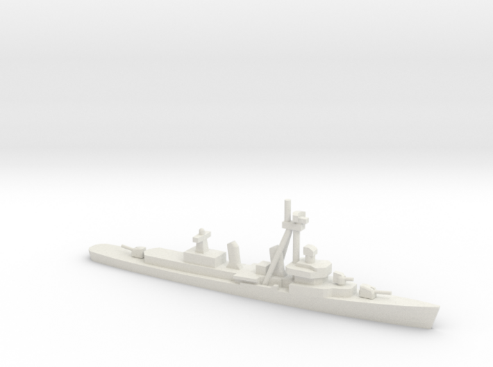 Fletcher-class destroyer (FRAM II), 1/1250 3d printed